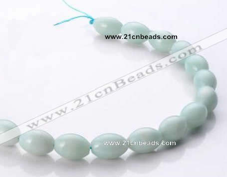 CAM65 13*18mm oval natural amazonite gemstone beads Wholesale