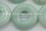 CAM654 15.5 inches 31mm donut amazonite beads wholesale