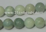 CAM704 15.5 inches 12mm round natural amazonite gemstone beads