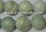 CAM706 15.5 inches 16mm round natural amazonite gemstone beads