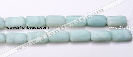 CAM74 18*25mm rectangle natural amazonite beads Wholesale