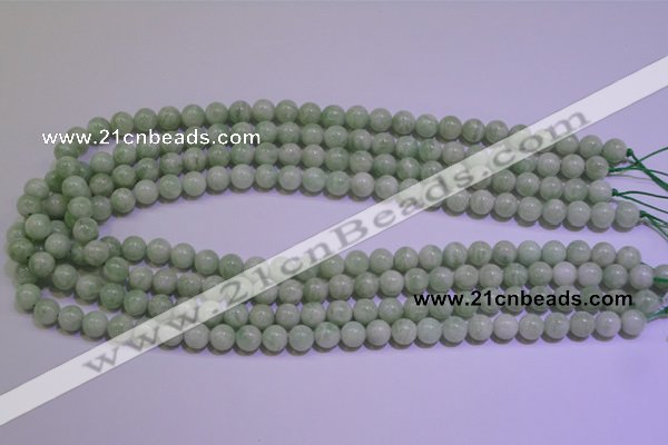 CAM752 15.5 inches 8mm round natural amazonite gemstone beads