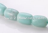 CAM77 8*12mm tube natural amazonite gemstone beads Wholesale