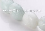 CAM82 10*11mm irregular pebble natural amazonite beads wholesale