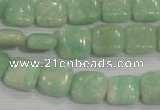 CAM850 15.5 inches 12*12mm square natural Russian amazonite beads