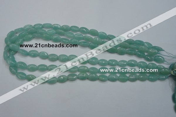 CAM922 15.5 inches 8*12mm oval amazonite gemstone beads wholesale