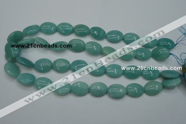 CAM926 15.5 inches 15*20mm oval amazonite gemstone beads wholesale