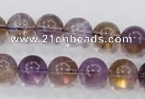 CAN05 15.5 inches 14mm round natural ametrine gemstone beads