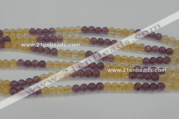 CAN102 15.5 inches 6mm round ametrine beads wholesale