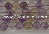 CAN166 15.5 inches 6mm round natural ametrine beads wholesale