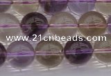 CAN169 15.5 inches 12mm round natural ametrine beads wholesale