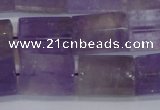 CAN182 15.5 inches 13*18mm faceted tube natural ametrine beads