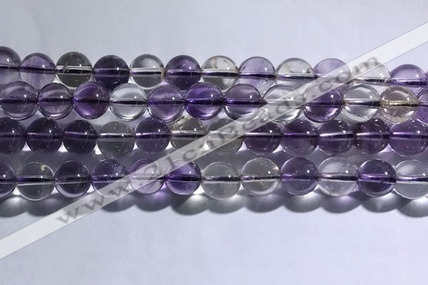 CAN215 15.5 inches 8mm round ametrine beads wholesale