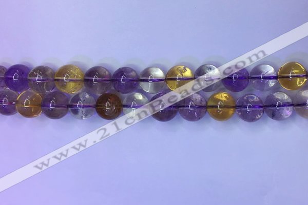 CAN222 15.5 inches 10mm round ametrine gemstone beads wholesale