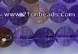 CAN225 15.5 inches 7mm faceted round ametrine beads wholesale