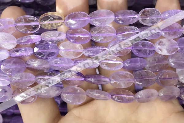 CAN236 15.5 inches 10*14mm faceted oval ametrine beads wholesale