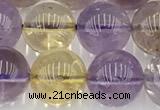 CAN263 15.5 inches 12mm round ametrine gemstone beads