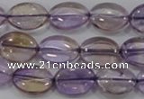 CAN49 15.5 inches 12*16mm oval natural ametrine gemstone beads