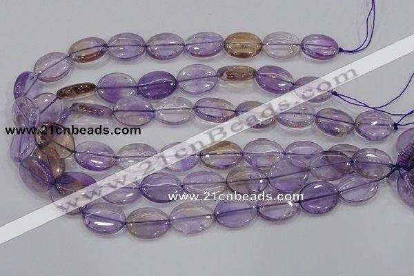 CAN51 15.5 inches 16*22mm oval natural ametrine gemstone beads