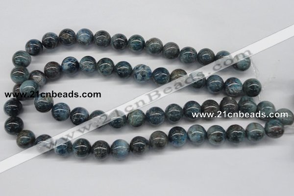 CAP07 15.5 inches 14mm round apatite gemstone beads wholesale