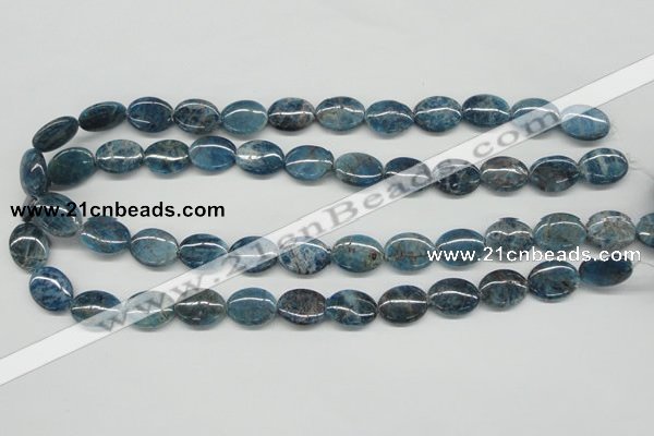 CAP09 15.5 inches 12*16mm oval apatite gemstone beads wholesale