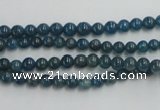 CAP201 15.5 inches 4mm round natural apatite gemstone beads