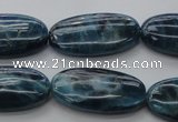 CAP335 15.5 inches 15*30mm oval natural apatite gemstone beads