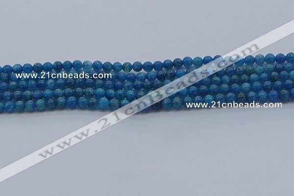 CAP360 15.5 inches 4mm round apatite gemstone beads wholesale