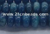 CAP371 15.5 inches 6*10mm rondelle apatite gemstone beads