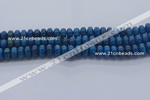 CAP372 15.5 inches 7*12mm rondelle apatite gemstone beads