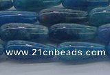 CAP376 15.5 inches 6*16mm teardrop apatite gemstone beads