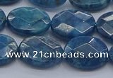 CAP391 15.5 inches 12*16mm faceted oval apatite gemstone beads