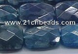 CAP398 15.5 inches 13*18mm faceted rectangle apatite gemstone beads