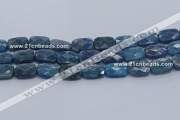 CAP398 15.5 inches 13*18mm faceted rectangle apatite gemstone beads