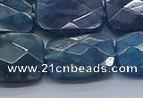 CAP399 15.5 inches 15*20mm faceted rectangle apatite gemstone beads