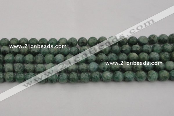 CAP501 15.5 inches 8mm round natual green apatite beads