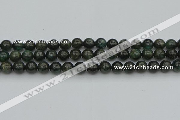 CAP513 15.5 inches 10mm round green apatite gemstone beads