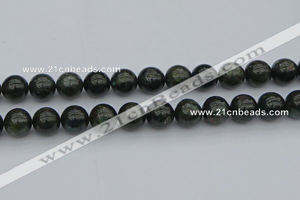 CAP515 15.5 inches 14mm round green apatite gemstone beads