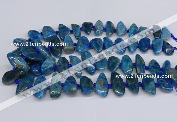 CAP533 15.5 inches 10*20mm - 15*35mm freeform apatite beads