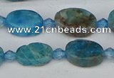 CAP550 15.5 inches 8*12mm oval apatite gemstone beads