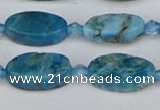 CAP551 15.5 inches 8*16mm oval apatite gemstone beads