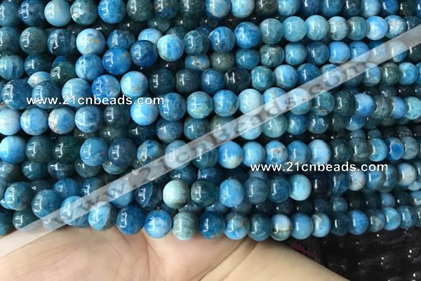 CAP578 15.5 inches 8mm round apatite beads wholesale