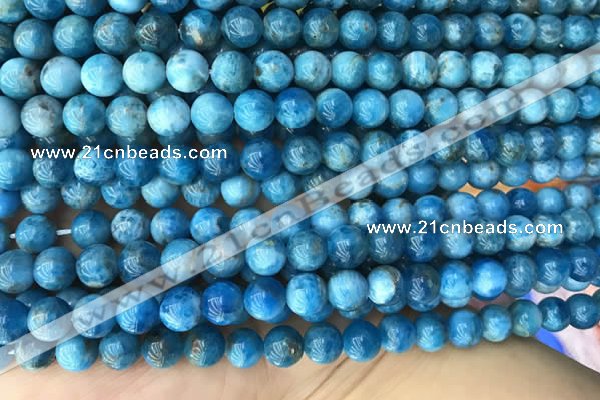 CAP589 15.5 inches 8mm round apatite gemstone beads