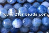 CAP593 15.5 inches 6mm faceted round apatite gemstone beads