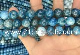CAP602 15.5 inches 12mm round natural apatite beads wholesale