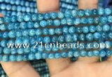 CAP605 15.5 inches 5mm round natural apatite gemstone beads