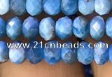 CAP616 15.5 inches 3*5mm faceted rondelle apatite gemstone beads