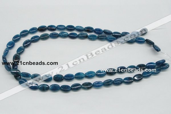CAP62 15.5 inches 8*12mm oval dyed apatite gemstone beads wholesale
