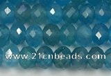 CAP623 15.5 inches 3*4mm faceted rondelle apatite beads