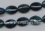 CAP63 15.5 inches 10*14mm oval dyed apatite gemstone beads wholesale